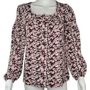 Lucky Brand‎ Floral Long Sleeve Top